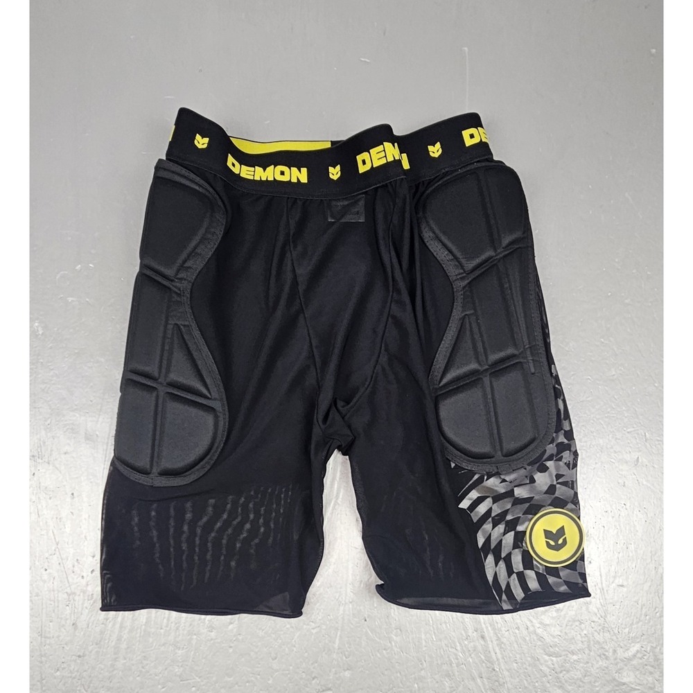 Demon Flex-Force Pro Shorts Mens Large Black Padded Impact  Snowboard Cycling